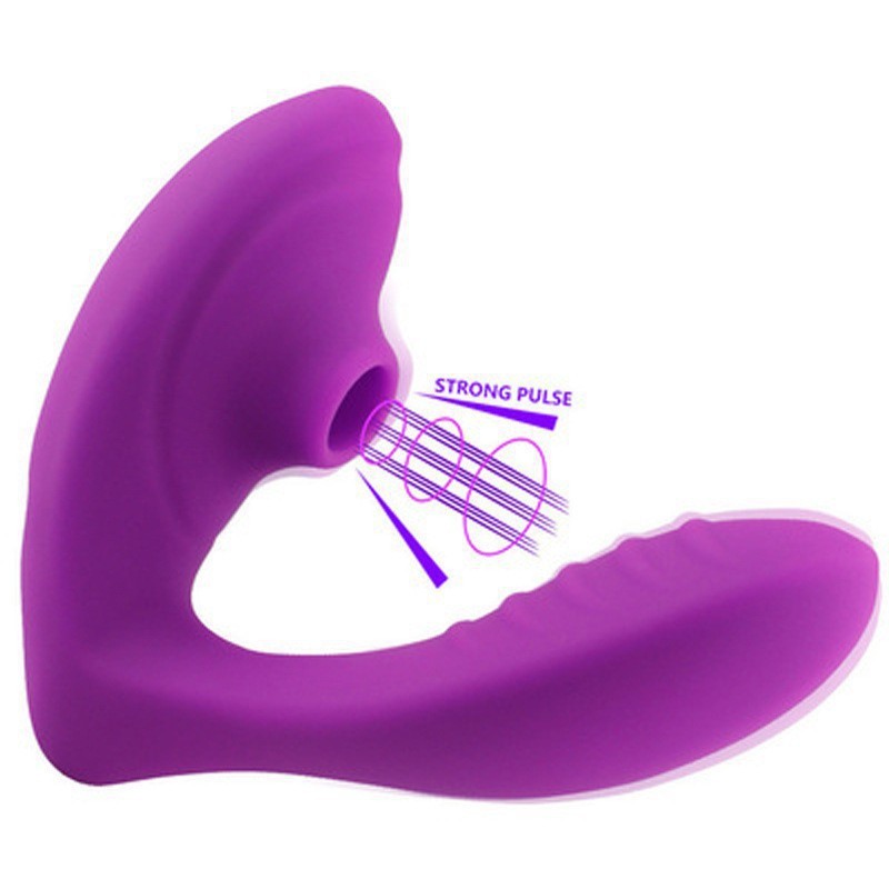 SuckBuddy™ – Dual-Headed Sucking & Vibrating Massager