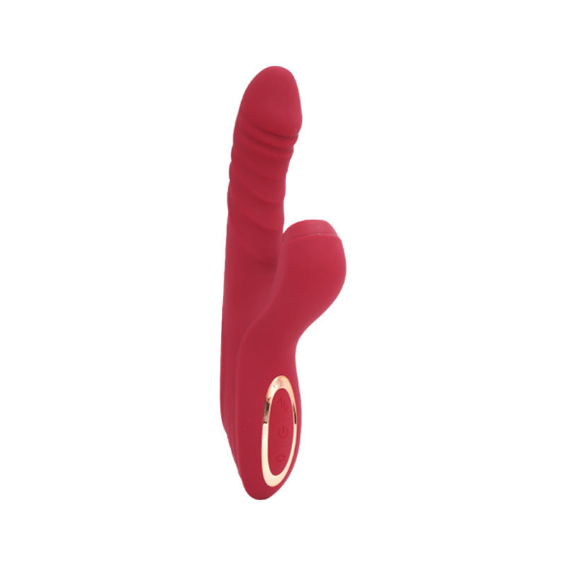 DualQuake™ – Double-Headed Heated Vibrator