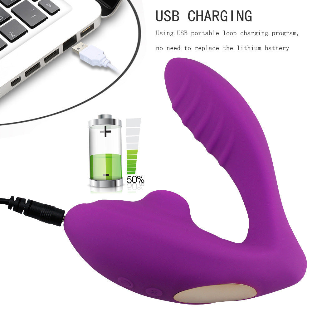 SuckBuddy™ – Dual-Headed Sucking & Vibrating Massager