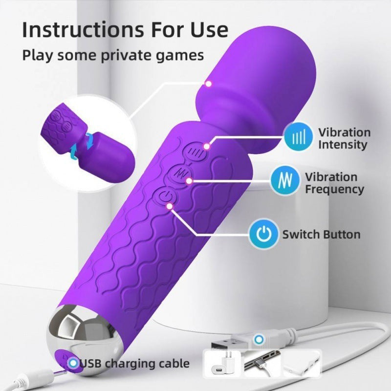 Power Pulse™ – AV Magic Wand Vibrator