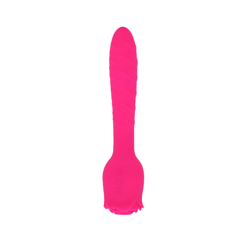 DualQuake™ – Double-Headed Heated Vibrator