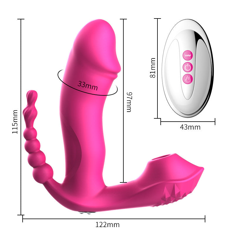 The Pulse Rider – Triple Tease Vibrator