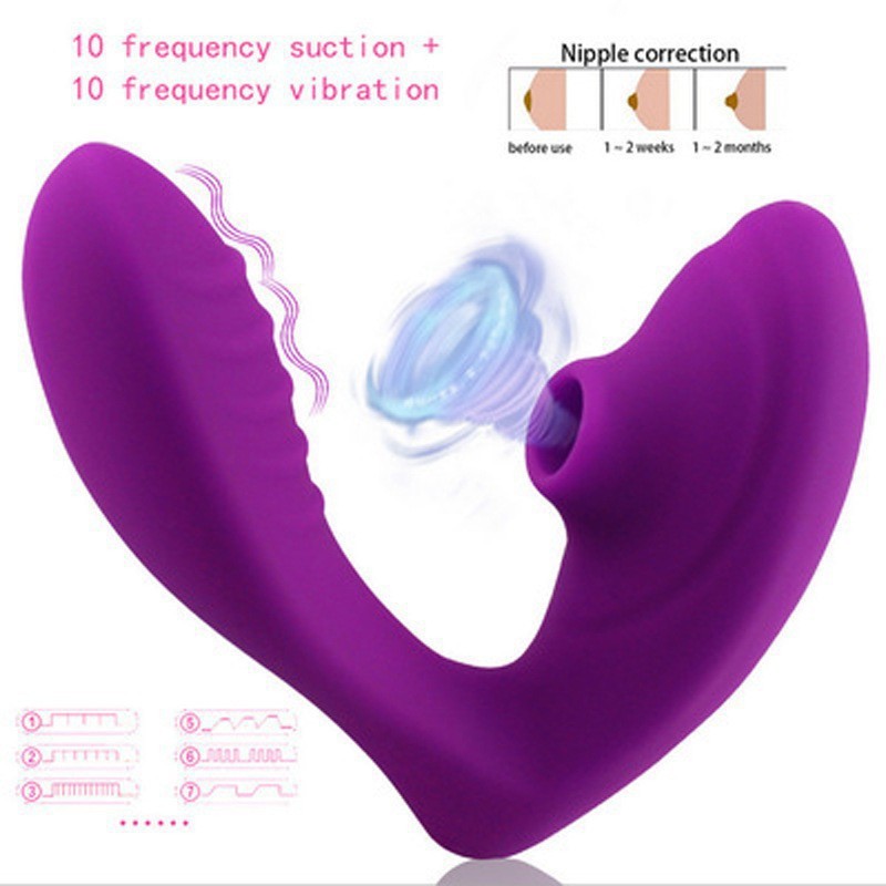 SuckBuddy™ – Dual-Headed Sucking & Vibrating Massager