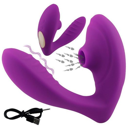 SuckBuddy™ – Dual-Headed Sucking & Vibrating Massager
