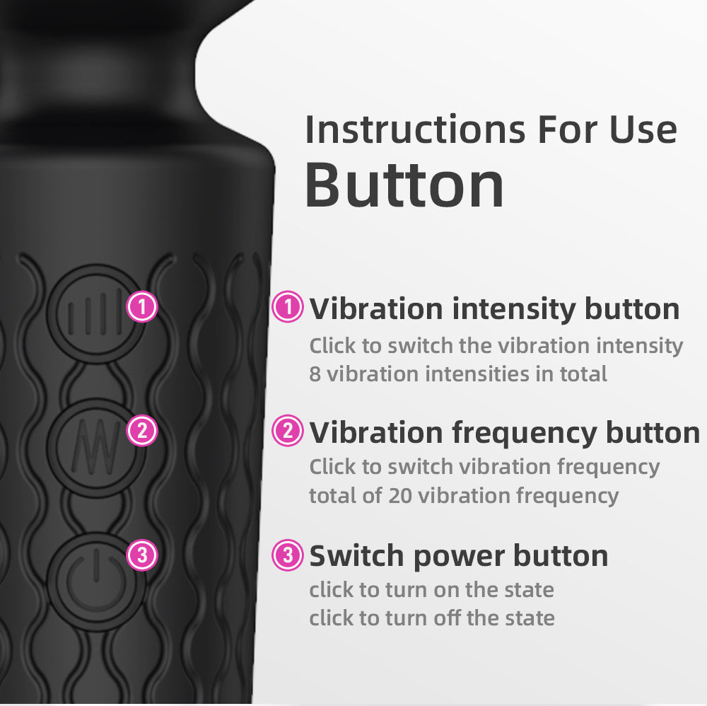 Power Pulse™ – AV Magic Wand Vibrator